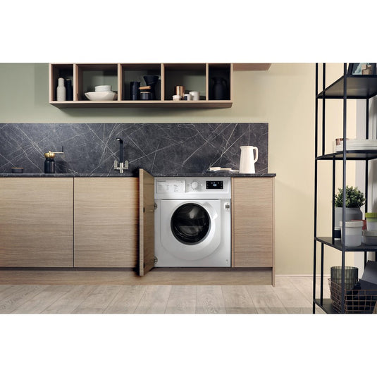 Hotpoint BI WMHG 71484 UK N Integrated Washing Machine - White