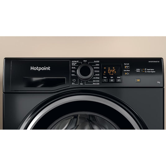 Hotpoint NSWM965CBSUKN Freestanding Washing Machine