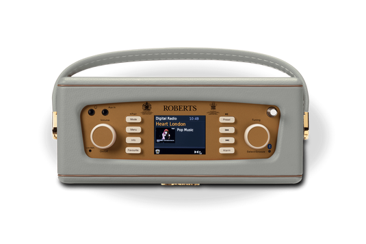 Roberts Revival RD70 DAB/DAB+/FM Radio with Bluetooth, Dove Grey