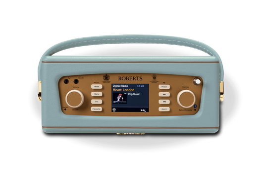 Roberts Revival RD70 DAB/DAB+/FM Radio with Bluetooth, Duck Egg