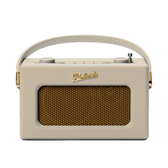 OPEN-BOX RENEWED - Roberts Revival Uno DAB/DAB+/FM Radio with 2 Alarms, Pastel Cream